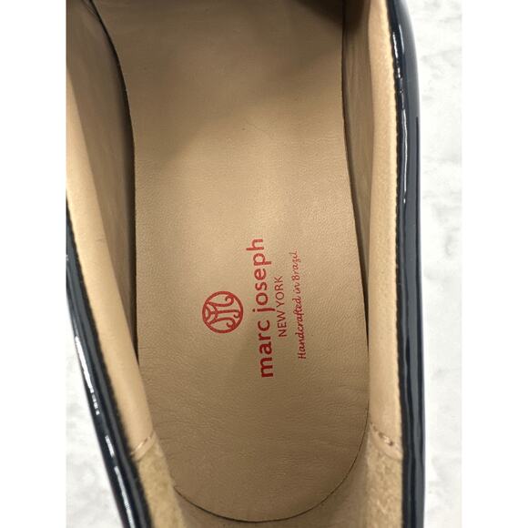 NEW Marc Joseph New York Jay Street Blue Patent Shoes Slip Ons Women’s 9 - Picture 8 of 8